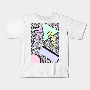 Memphis art pattern Kids T-Shirt